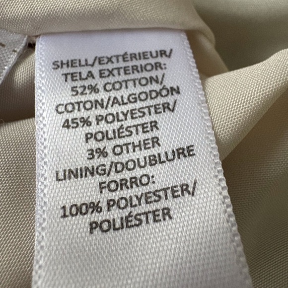 Loft A-Line Skirt Mosaic Gold Jacquard Brocade Metallic Size 10 Artsy Side Zip - Picture 7 of 10